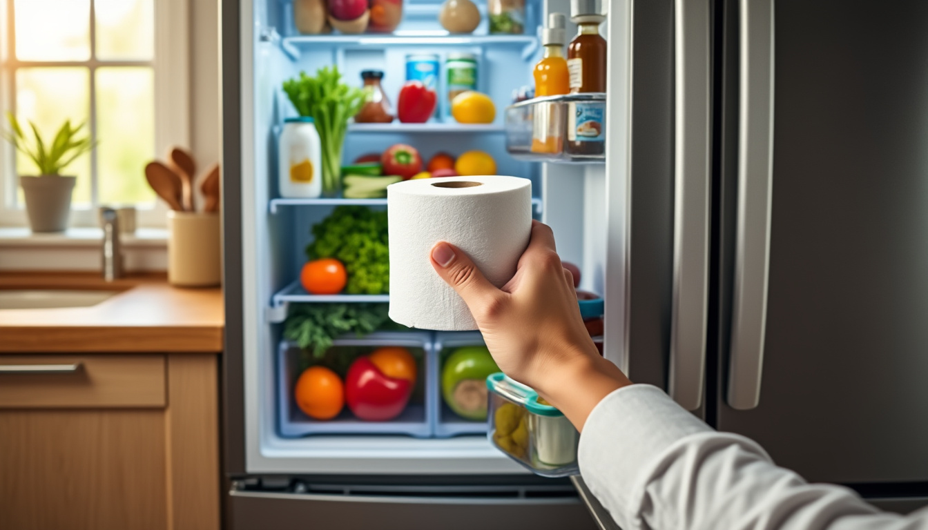 vous trouvez votre facture d'électricité trop élevée ? découvrez comment une astuce insolite avec du papier toilette dans le frigo peut vous aider à réduire vos dépenses d'énergie facilement !