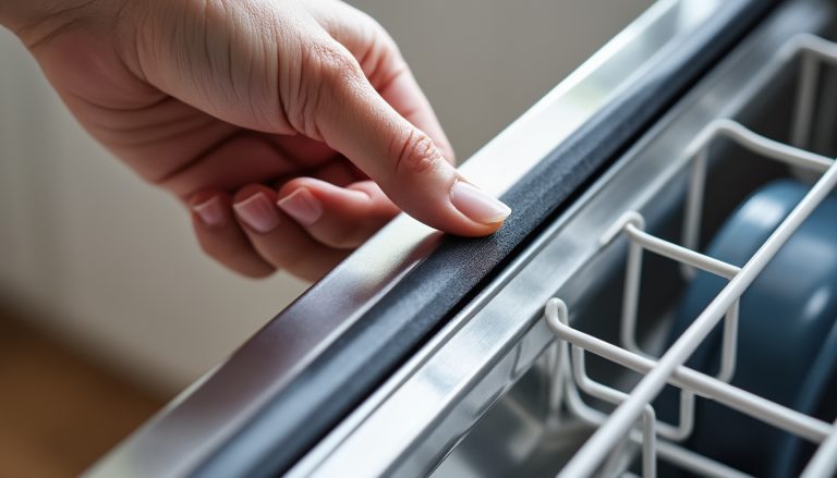 découvrez l'importance méconnue de glisser votre doigt sous le joint de porte du lave-vaisselle pour assurer son bon fonctionnement et prolonger sa durée de vie.