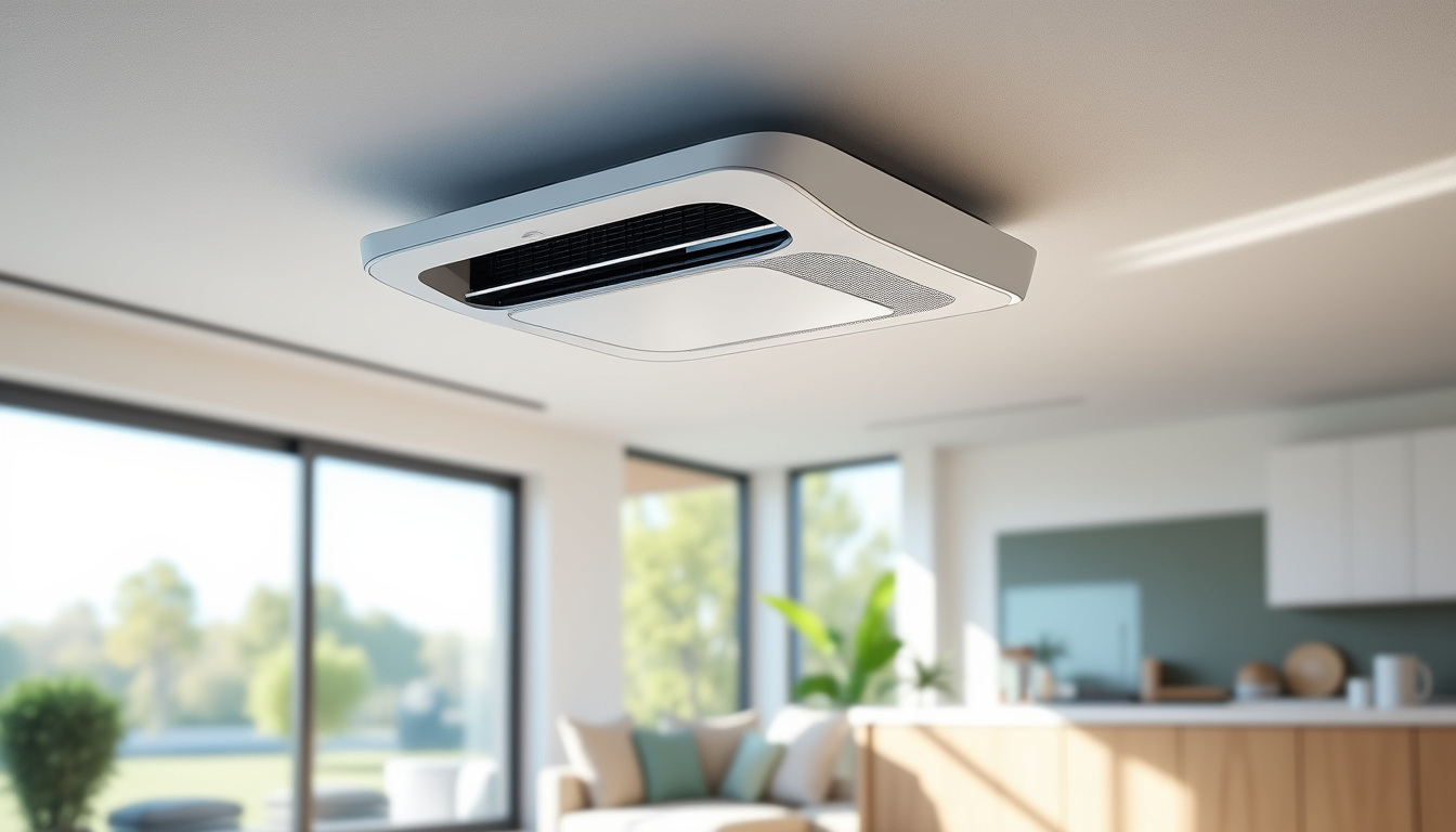 découvrez cet appareil méconnu à installer au plafond, une solution efficace et économique, jusqu'à vingt fois moins chère qu'une climatisation traditionnelle.