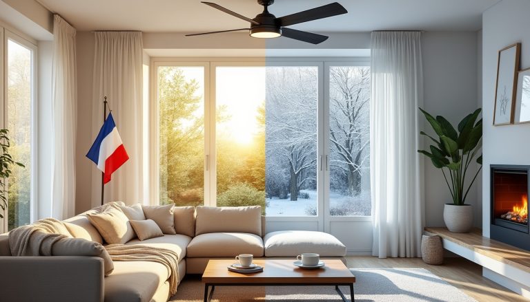 découvrez pourquoi des millions de français utilisent leur ventilateur de plafond dans un seul sens toute l'année, été comme hiver, pour optimiser le confort et réaliser des économies d'énergie.